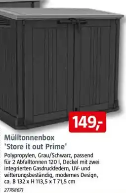 Bauhaus Mülltonnenbox 'Store it out Prime' Angebot