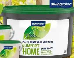 Bauhaus swingcolor Wandfarbe 'Comfort Home' - weiße Farbe Angebot