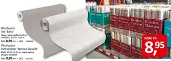 Bauhaus Vliestapete Uni 'Basic' Angebot
