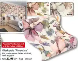 Bauhaus Vliestapete 'Florentine' Angebot