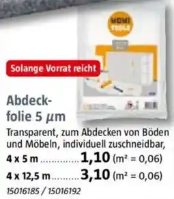 Bauhaus Abdeck- folie 5 μm Angebot