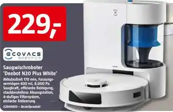 Bauhaus COVACS Saugwischroboter 'Deebot N20 Plus White' Angebot