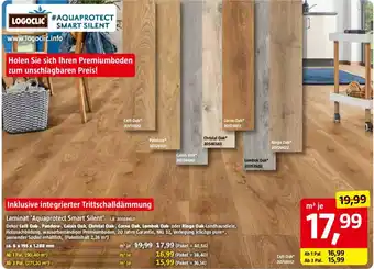 Bauhaus Laminat 'Aquaprotect Smart Silent Angebot