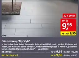 Bauhaus Feinsteinzeug 'My Style' Angebot