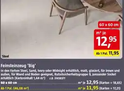 Bauhaus Feinsteinzeug 'Big' Angebot