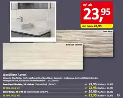Bauhaus Wandfliese 'Layers' Angebot