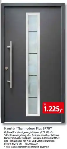 Bauhaus Haustür 'Thermodoor Plus SP70 Angebot