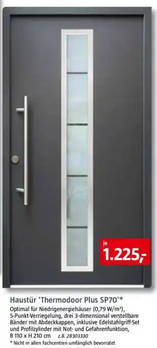 Bauhaus Haustür 'Thermodoor Plus SP70 Angebot