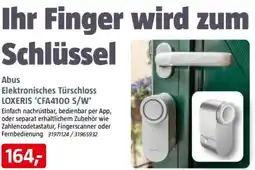 Bauhaus Abus Elektronisches Türschloss LOXERIS 'CFA4100 S/W' Angebot