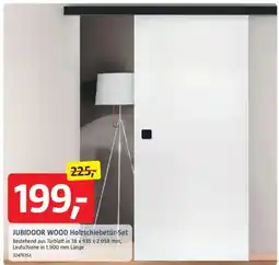 Bauhaus JUBIDOOR WOOD Holzschiebetür-Set Angebot
