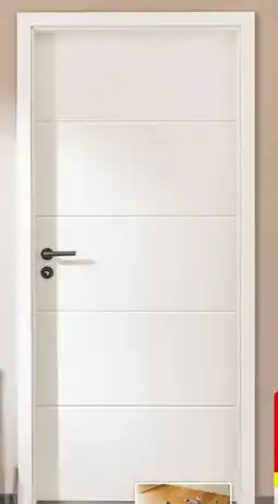 Bauhaus Zimmertür 'Lines' Langlebige Angebot