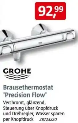 Bauhaus GROHE Brausethermostat 'Precision Flow' Angebot
