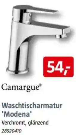Bauhaus Camargue Waschtischarmatur 'Modena' Angebot