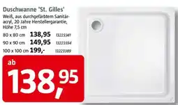 Bauhaus Duschwanne 'St. Gilles' Angebot