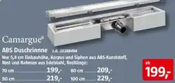 Bauhaus Camargue ABS Duschrinnne Angebot