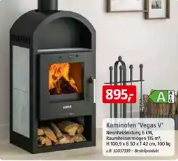 Bauhaus Kaminofen 'Vegas V' Angebot