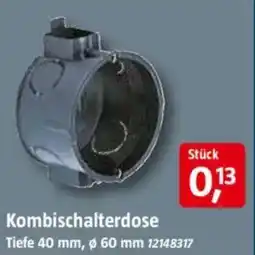 Bauhaus Kombischalterdose Angebot