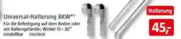 Bauhaus Universal-Halterung BKW Angebot