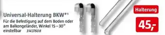 Bauhaus Universal-Halterung BKW Angebot