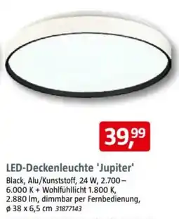 Bauhaus LED-Deckenleuchte 'Jupiter' Angebot