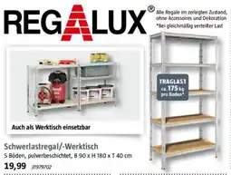 Bauhaus REGALUX Schwerlastregal/-Werktisch Angebot