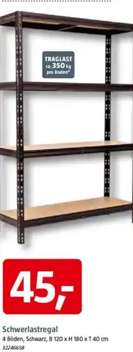 Bauhaus Schwerlastregal Angebot
