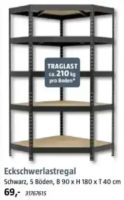 Bauhaus Eckschwerlastregal Angebot