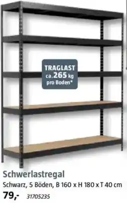 Bauhaus Schwerlastregal Angebot