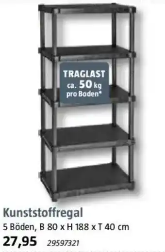 Bauhaus Kunststoffregal Angebot