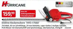 Bauhaus HURRICANE Elektro-Heckenschere 'HHS-I-7560' Angebot