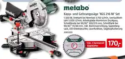 Bauhaus melabo Kapp- und Gehrungssäge 'KGS 216 M' Set Angebot