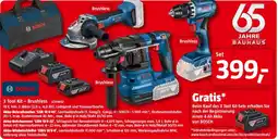 Bauhaus BOSCH 3 Tool Kit - Brushless Set Angebot