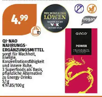 Müller Qi Nao Nahrungs Ergänzungsmittel Angebot