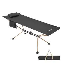 Netto Marken-Discount KINGCAMP Alu Feld Bett Hängematte XL Ständer Klappbett Camping Liege Breit 120kg Angebot