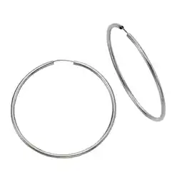 Netto Marken-Discount Celesta Silber Creolen 925 Silber rhodiniert 5,0cm Angebot