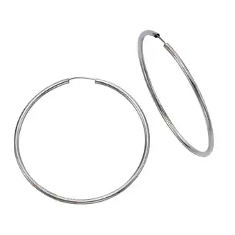 Netto Marken-Discount Celesta Silber Creolen 925 Silber rhodiniert 5,0cm Angebot