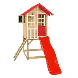 Netto Marken-Discount Zwerkules Spielhaus Lolla 1 inkl. Rutsche 270x148x224cm Angebot