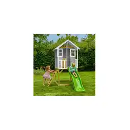 Netto Marken-Discount Zwerkules Spielhaus Valli 1 inkl. Rutsche 270x148x244cm Angebot
