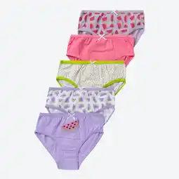 NKD Kinder-Mädchen-Slip aus Baumwolle, 5er-Pack Angebot