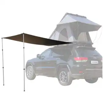 Netto Marken-Discount KINGCAMP Rooftop Tarp Für Dachzelt Sonnensegel Camping Zelt Wind Schutz Outdoor Angebot