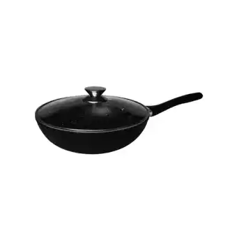 Netto Marken-Discount Wokpfanne 28 cm mit Antihaftbeschichtung - Induktionsgeeignet Angebot