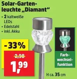 Thomas Philipps Solar-Gartenleuchte „Diamant" Angebot