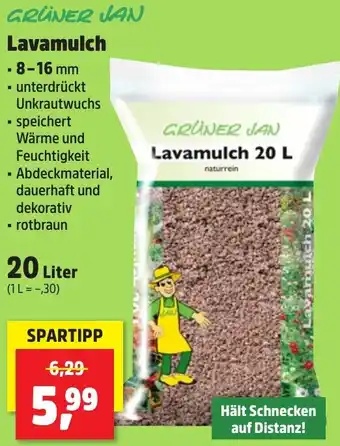 Thomas Philipps GRÜNER JAN Lavamulch Angebot