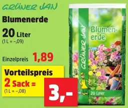 Thomas Philipps GRÜNER JAN Blumenerde Angebot