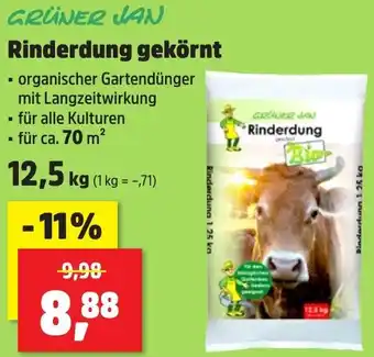 Thomas Philipps GRÜNER JAN Rinderdung gekörnt Angebot