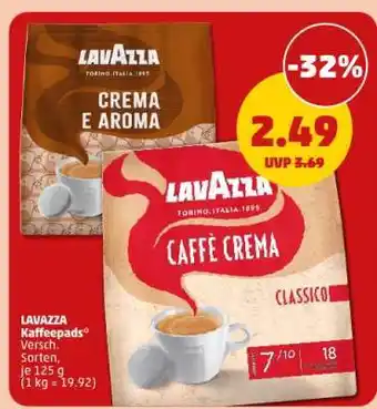 PENNY LAVAZZA Kaffeepads Angebot