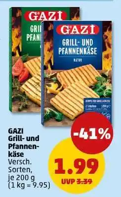 PENNY GAZI Grill- und Pfannenkäse Angebot