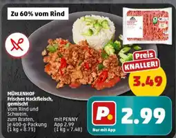 PENNY MÜHLENHOF Frisches Hackfleisch, gemischt Angebot