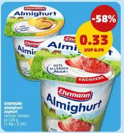 PENNY EHRMANN Almighurt Joghurt Angebot