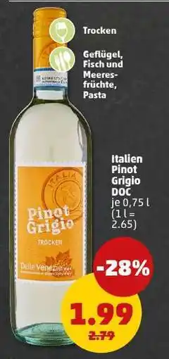 PENNY Italien Pinot Grigio DOC Angebot